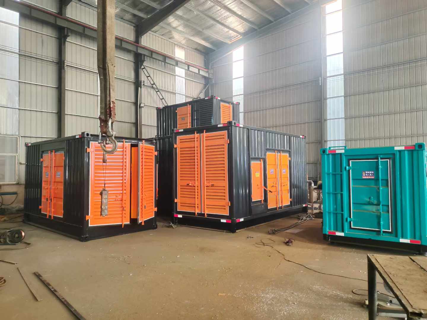 成安500kw柴油发电机组可以带动多少功率设备？